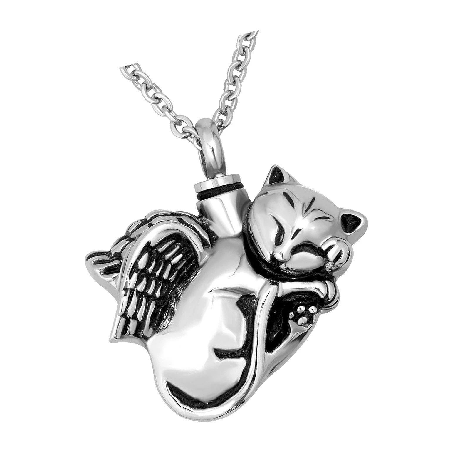 Collares y colgantes de encaje de acero inoxidable de moda