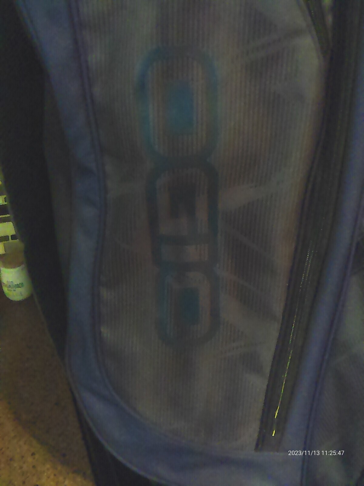 OGIO Tyro Golf Bag Blue Grey 6 Dividers 6 Pockets Rain Cover Adjustable