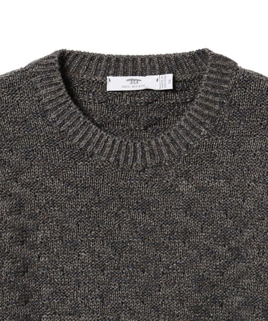 INIS MEAIN / Crew Neck Knit イニッシュマン INIS MEAIN / Crew Neck Knit イニッシュマン 【公式通販】