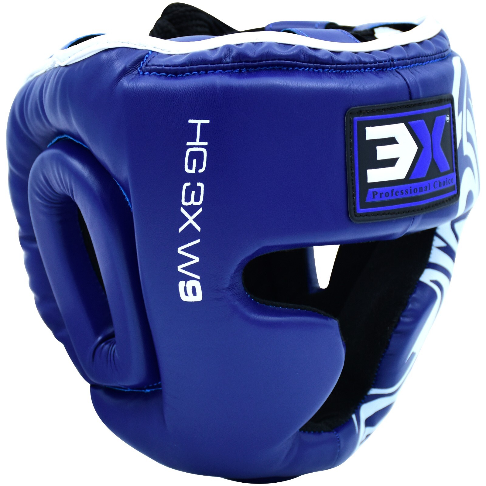 Boxing Head Guard Kids by 3X Sports,MMA Headgear Training Muay Thai
