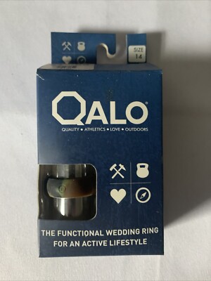 Qalo Camo Functional Wedding Ring Size 15