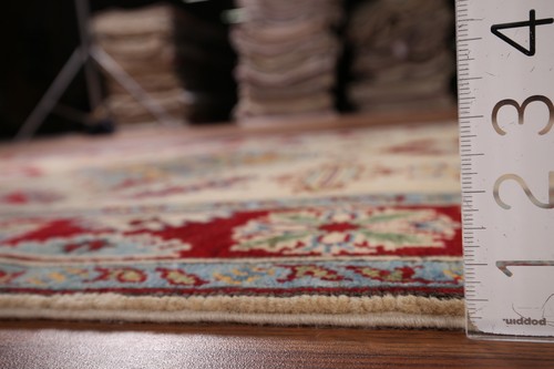 South-western Kazak Wool Rug: Handmade Traditional Patterns 4x7 ft - Picture 19 of 20