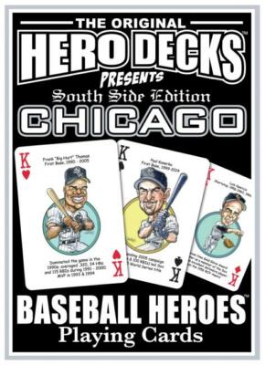 Baseball Heroes Playing Cards - Chicago South Side Edition White Sox Deck