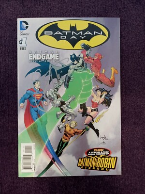 Batman Endgame Special Edition Batman Day #1 SIGNED by Scott