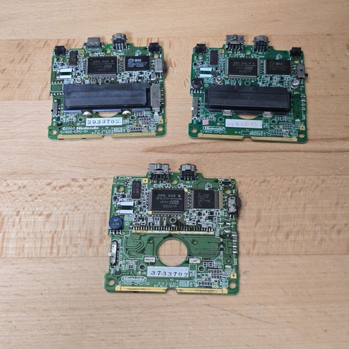3 Game Boy Advance GBA SP AGS-001 OEM Motherboards Not Working For Parts