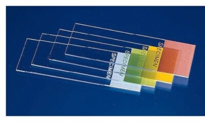 Fisherbrand ColorFrost Disposable Microscope Slides PINK 144EA/PK