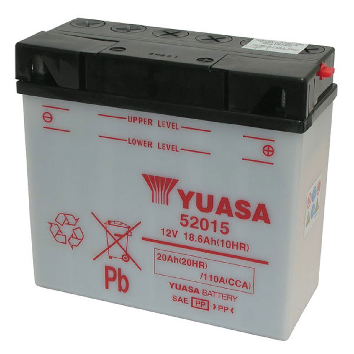 BATTERIA YUASA 52015  12V / 20AH per BMW 750 K 75 S 1985-1995