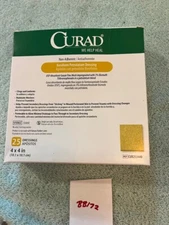 Curad Dressing 4" x 4" # CUR253440 (Box of 25) Exp 2027