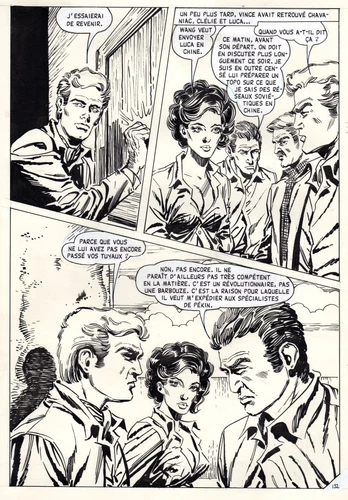 LE VICOMTE (DESIGNER XAVIER MUSQUERA)  FRENCH ORIGINAL ART AREDIT PAGE 132