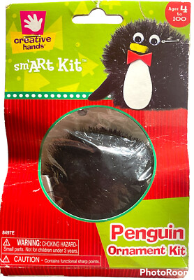 Smart Kit Ornaments Penguin Creative Hands  3''