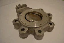 ONE USED FLOWSEAL 4" VALVE 316 STAINLESS CF8M/F316