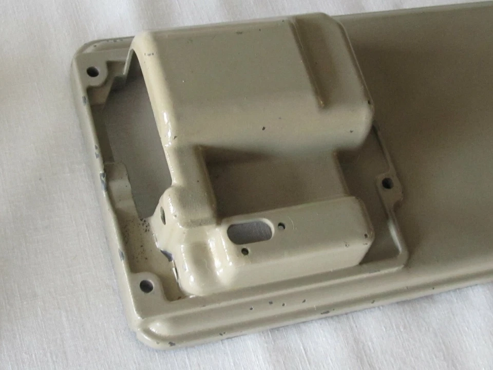 Original Pfaff Model 330 Sewing Machine Parts Bottom Back Bobbin Motor Covers  - Image 2 of 4