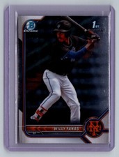 2022 Bowman Chrome Prospects Willy Fanas New York Mets #BCP-196