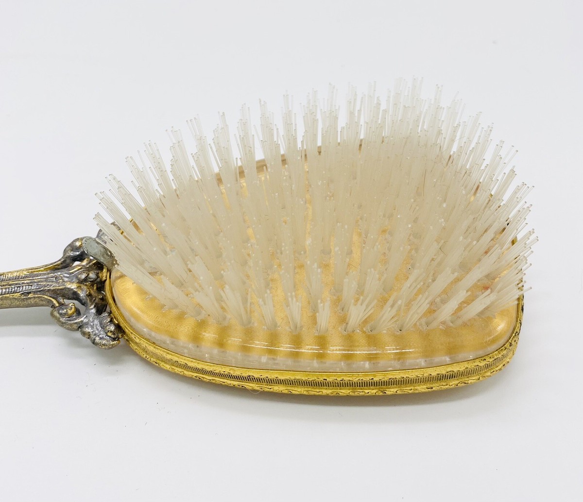 Gold Vintage Hair Brush