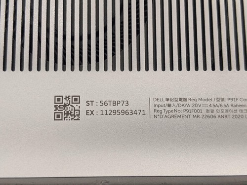 Dell Precision 5550 15.6"FHD+ i7-10750H 2.6GHz 8GB 512GB NVIDIA Quadro T2000 - Imagen 14 de 23