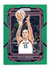 2023 Panini Prizm WNBA #58 Cayla George Green Las Vegas Aces