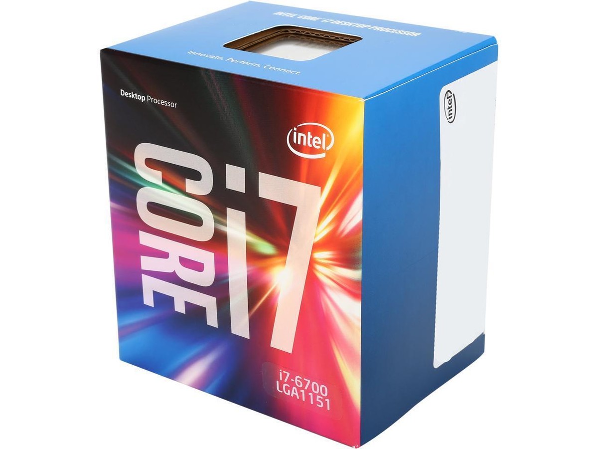 Intel Core i7-6700 Processor (3.40 GHz, 4 Cores, LGA 1151 Intel Core i7-6700 Processor (3.40 GHz, 4 Cores, LGA 1151