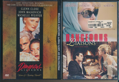 2 DANGEROUS LIAISONS (DVD NEW 1988 & 2003) Catherine Deneuve / Glenn Close