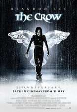 1994 The Crow Movie Poster 11X17 Brandon Lee Eric Draven Ernie Hudson 🍿