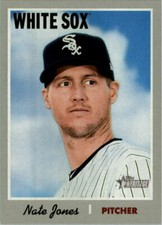 2019 Topps Heritage #146 Nate Jones Chicago White Sox