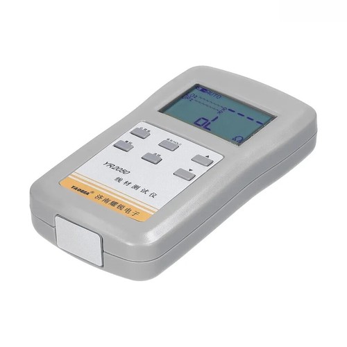 Misuratore Portatile DC Micro Ohm 4 Fili Misuratore Milliohm Misuratore Bassa Resistenza Tester - Foto 6 di 12