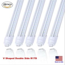 8' Rotatable R17D led Tube Light 65W 8ft F96T12 2 Pins HO LED Shop Light Bulbs