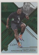 2016 Donruss Elite Elite Rookies Retail Green Andrew Billings #140 g6p