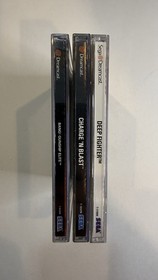 Deep Fighter, Charge N Blast, Bang! Gunship Elite; 3 Game Dreamcast Lot, All CIB