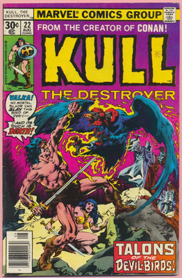 Kull the destroyer #22, 1977, Marvel