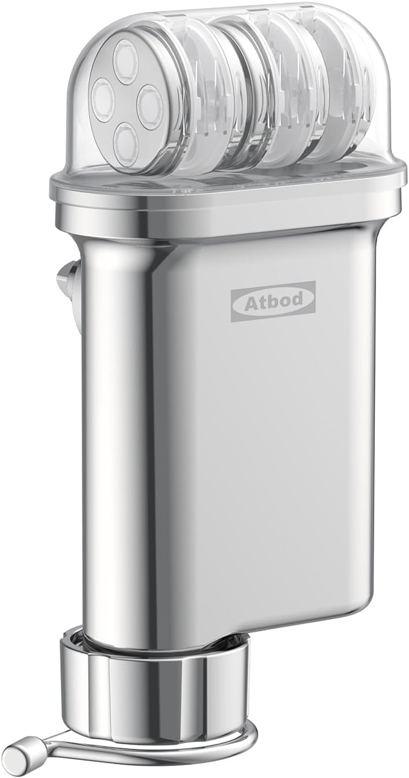 Metal Gourmet Pasta Press Attachment for Kitchenaid Stand Mixer, Pasta Maker Att