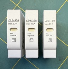 Lot de 3 cartouches C20-350 Schneider Electric A9L16311 Acti9 - pour parafoudre