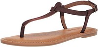 Damen Zehenstegsandale Braun 37.5 Eu Amazon Essentials Sandalen