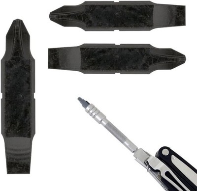 3 Pack Replacement TwoSided Screwdriver Bit For Leatherman MultiTool  #1#2 Ph...