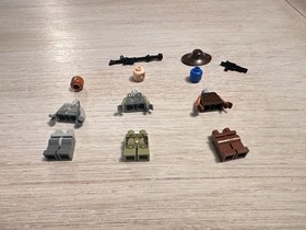 LEGO SW Rako Hardeen, Nikto, Cad Bane 75024 sw0496 sw0497 sw0498 Minifigs READ