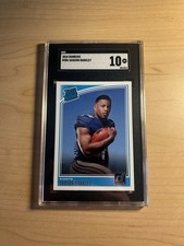 2018 Saquon Barkley Donruss #306 Rated Rookie Card RC. rookie card picture