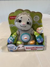 New Fisher-Price Linkimals Learning Toy Smooth Moves Sloth With Music  Lights