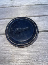 Vintage Nikon Front Lens Leather Cap