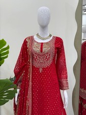 Salwar Kameez Pakistani Indian Wedding Party Wear Dress Bollywood Plazzo Suit