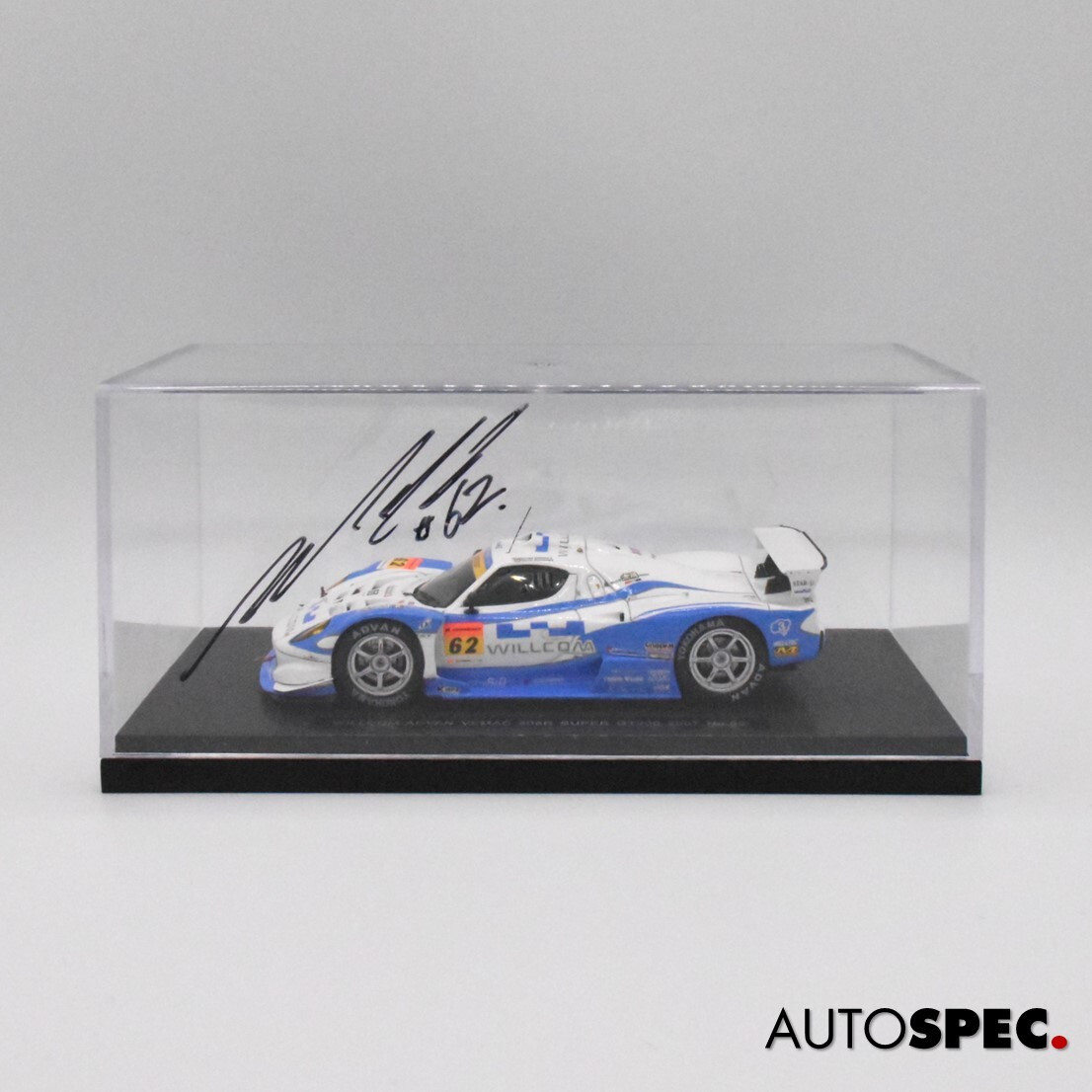 ミニカー EBBRO ADVAN VEMAC408R Super GT07 No.62 Ebbro Minicar 1/43 Willcom Advan Vemac408R Super Gt07 No.62