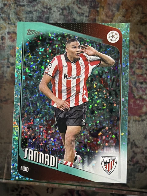 Maroan Sannadi Topps Flagship 105 Aqua Foil
