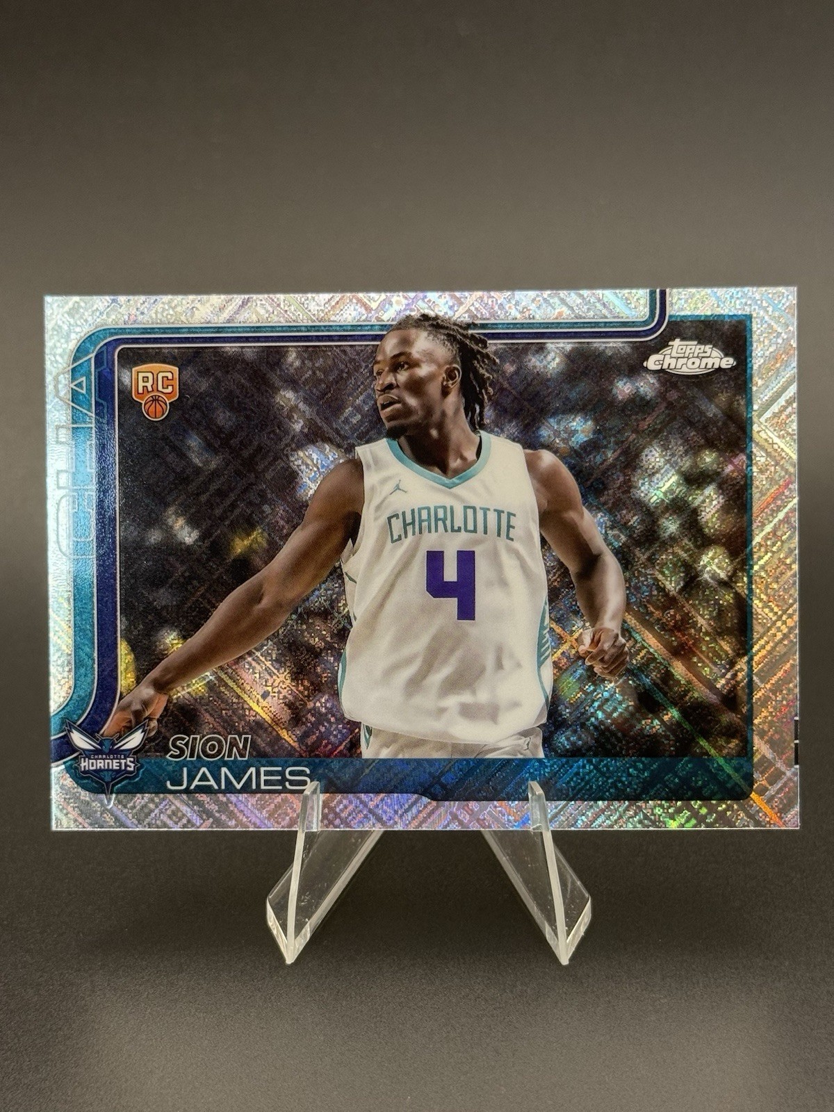 2025-26 Topps Chrome - Sion James #283 Skylight Refractor (RC)