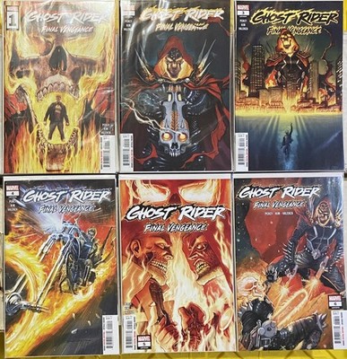 GHOST RIDER FINAL VENGEANCE 1-6 NM (9.4) Lot Of 6 Full Run DC Marvel 2024