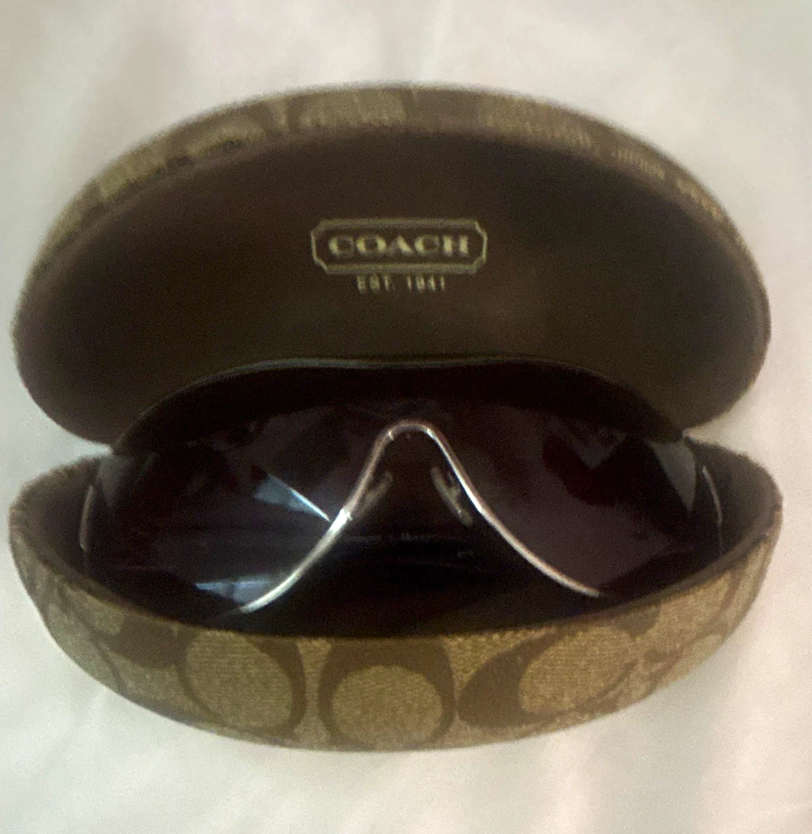 Coach Purple Plastic Frame Sunglasses for Women for sale | eBay display picture 3
