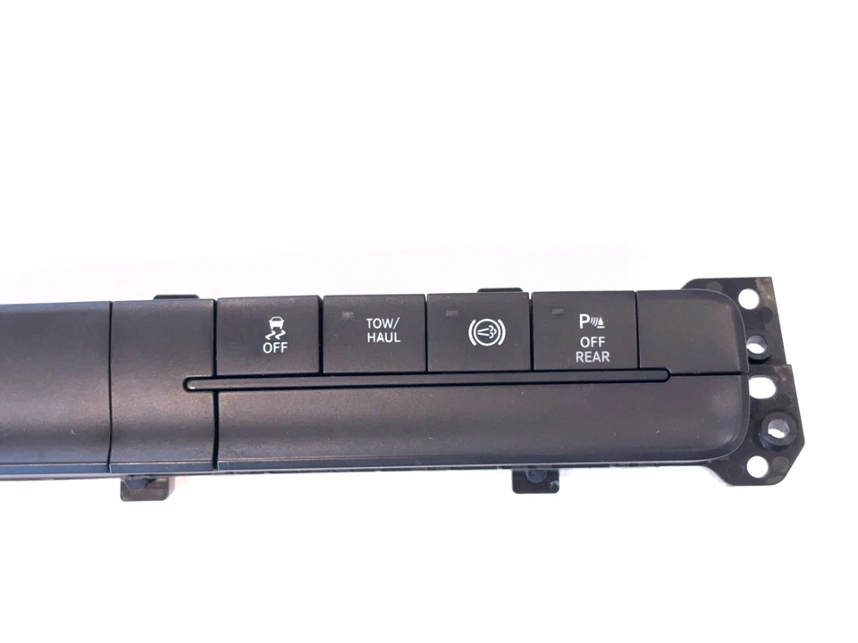 Ram 2500 3500 2015-2018 interruptor de tablero freno de escape TCS sentido de estacionamiento trasero 68241337AA Foto 3 de 4