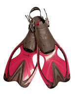 Phantom Aquatics Adjustable Snorkeling Swim Fins PInk ML/XL US 9-1 1/ EU 42-45