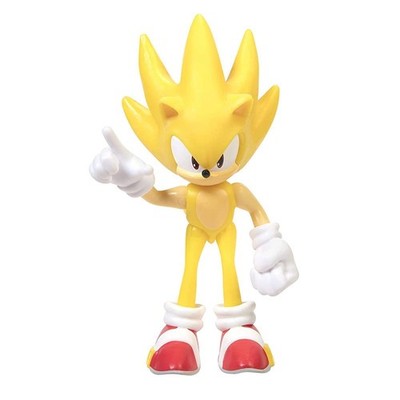 Action Figure 2.5 Inch Super Sonic Collectible Toy