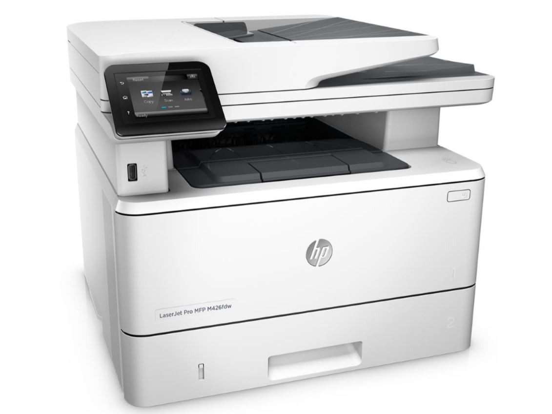 Imprimante multifonction HP LaserJet Pro M426fdn-F6W14A noir et blanc, USB, L...