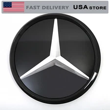 Fit for 2015-2018 Mercedes Benz W205 C300 C350 NEW Front Mirror.Emblem Grille 