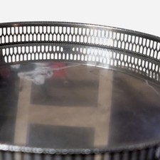 Viners of Sheffield Silver Plated Round Serving Tray