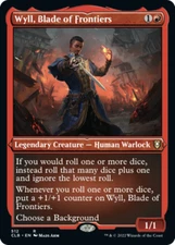 x1 Wyll, Blade of Frontiers - Foil Etched R MTG Commander Legends: Battle for Ba
